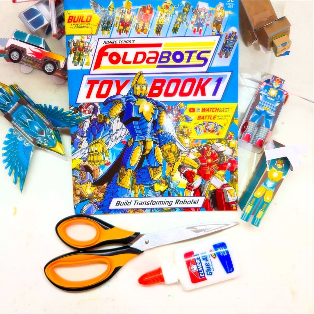 Foldabots Toy Book
